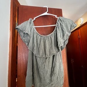 American Eagle - Off the Shoulder Shirt